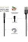 Кабель Intaleo CB0 USB - micro USB (M/M), 1.2 м, Black/Grey (1283126495649)