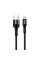 Кабель ColorWay USB-microUSB, nylon, 2.4А, 1м, Black (CW-CBUM045-BK)