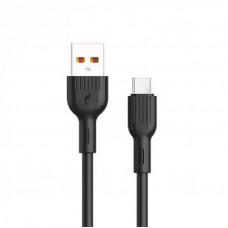 Кабель SkyDolphin S03T USB - USB Type-C (M/M), 1 м, Black (SDUSB-000418)