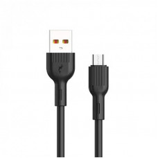 Кабель SkyDolphin S03V USB - micro USB (M/M), 1 м, Black (USB-000420)
