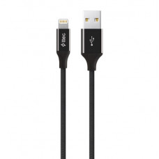 Кабель Ttec USB - Lightning (M/M), AlumiCable, 1.2 м, Black (2DK16S)