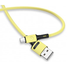 Кабель Usams US-SJ435 USB - Micro USB, 1 м, Yellow (SJ435USB03)