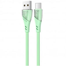 Кабель Usams US-SJ494 USB - USB Type-C, 1 м, Green (SJ494USB02)