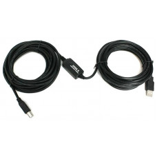 Кабель Viewcon USB - USB Type-B (M/M), активний, 10 м, чорний (VV013-10M)