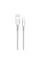 Кабель ColorWay USB - USB Type-C (M/M), line-drawing, 2.4 А, 1 м, White (CW-CBUC029-WH)