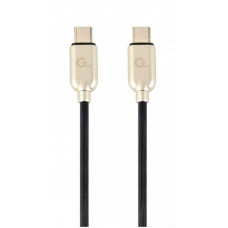 Кабель Cablexpert (CC-USB2PD60-CMCM-1M) USB Type-C-USB Type-C, 1м, чорний/золотистий