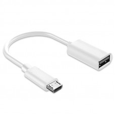 Адаптер XoKo AC-130 USB-microUSB White (XK-AC130-WH)