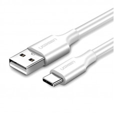 Кабель Ugreen US287 USB - USB-C, 1м, White (60121)