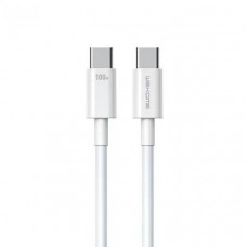 Кабель WK WDC-182 USB Type-C - USB Type-C (M/M), 1 м, 100 W, White (6941027632017)