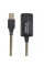 Кабель Cablexpert USB - USB V 2.0 (F/M), активний подовжувач, 5 м, чорний (UAE-01-5M)
