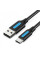 Кабель Vention USB Type-C - USB (M/M), 1.5 м, Black (COKBG)