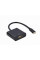 Адаптер Cablexpert USB Type-C - HDMI (M/F) Black (A-CM-HDMIF-03)