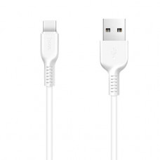 Кабель Hoco X13 Easy Charged USB - USB Type-C, 1 м, White (D23104)