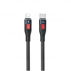 Кабель Remax RC-188i CL USB Type-C - Lightning (M/M), 20W, 1 м, Black (6954851243250)