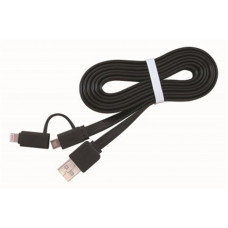 Кабель Cablexpert (CC-USB2-AMLM2-1M) USB2.0 BM - Lightning/Micro USB, 1м