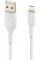 Кабель Belkin Braided USB-Lightning, 1м White (CAA002BT1MWH)