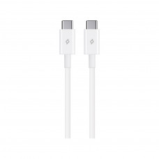 Кабель Ttec USB Type-C - USB Type-C (M/M), 1.2 м, White (2DK36B)