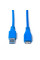 Кабель ProLogix USB - micro USB Type-B V 3.0 (M/M), 1.8 м, синій (PR-USB-P-12-30-18m)