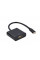 Адаптер Cablexpert USB Type-C - HDMI (M/F) Black (A-CM-HDMIF-04)