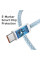 Кабель Baseus Dynamic USB Type-C - USB Type-C (M/M), 20 V/5 A, 100 W, 2м, Blue (CALD000303)