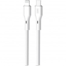 Кабель XO NBQ231A USB Type-C - Lightning (M/M), 1 м, White (NBQ231A-TC-1-WH)