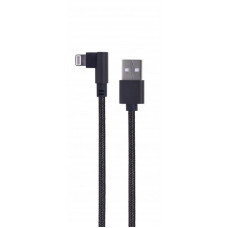 Кабель Cablexpert USB - Lightning (M/M), 0.2 м, чорний (CC-USB2-AMLML-0.2M)
