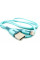 Кабель Dengos USB - Lightning (M/M), 1 м, Blue (PLS-L-IND-SOFT-BLUE)