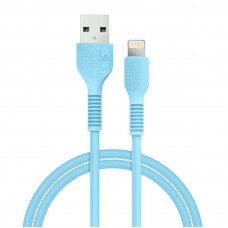 Кабель ACCLAB AL-CBCOLOR-L1BL USB - Lightning (M/M), 1.2 м, Blue (1283126518188)