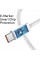 Кабель Baseus Dynamic USB Type-C - USB Type-C (M/M), 20 V/5 A, 100 W, 1 м, White (CALD000202)