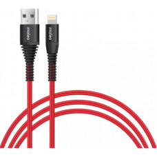 Кабель Intaleo CBRNYL1 USB - Lightning (M/M), 1.2 м, Red (1283126559471)