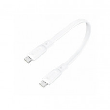 Кабель Foneng X107 USB Type-C - USB Type-C (M/M), 60W, 0.25 м, White (X107-CA-TCTC)