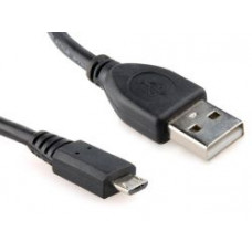 Кабель Cablexpert USB - micro USB V 2.0 (M/M), 0.5 м, чорний (CCP-mUSB2-AMBM-0.5M)