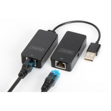 Подовжувач Digitus USB 2.0 - UTP Cat5/5e/6, 50m (DA-70141)