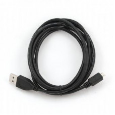 Кабель Cablexpert USB - micro USB V 2.0 (M/M), 1.8 м, чорний (CCP-mUSB2-AMBM-6)