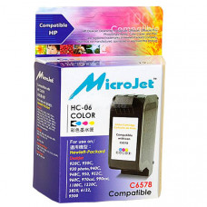 Картридж MicroJet (HC-06) HP DJ 930C/950C/970C Color (C6578D)