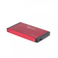 Зовнішня кишеня Gembird для підключення SATA HDD 2.5", USB 3.0, Red (EE2-U3S-2-R)
