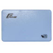 Зовнішня кишеня Frime SATA HDD/SSD 2.5", USB 2.0, Plastic, Blue (FHE13.25U20)