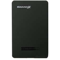 Зовнішня кишеня Grand-X для підключення SATA HDD 2.5", USB 3.0, пластик (HDE32)