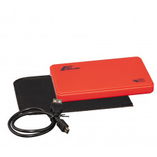 Зовнішня кишеня Frime SATA HDD/SSD 2.5", USB 2.0, Plastic, Red (FHE15.25U20)