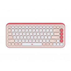 Клавiатура бездротова Logitech Pop Icon Keys Rose (920-013073)