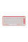 Клавiатура бездротова Logitech Pop Icon Keys Rose (920-013073)