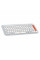 Клавiатура бездротова Logitech Pop Icon Keys Off White (920-013072)