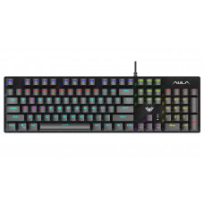 Клавіатура Aula Mechanical S2022 Black keycap KRGD blue (6948391240527)