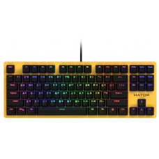 Клавіатура Hator Rockfall EVO TKL Kailh Optical Yellow (HTK-632)