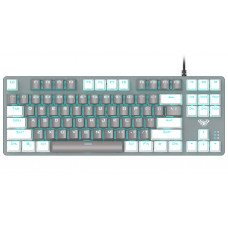 Клавіатура Aula Mechanical F3287 Grey/White keycap KRGD blue (6948391240954)