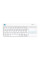 Клавіатура бездротова Logitech K400 Plus White (920-007146)