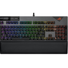 Клавiатура Asus ROG Strix Flare II LED 104key NX Red US Black/Grey (90MP02D6-BKUA01)