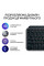 Клавiатура бездротова Logitech MX Keys S Plus Palm Rest Graphite (920-011589)