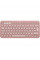 Клавiатура Logitech Pebble Keys 2 K380s Rose (920-011853)