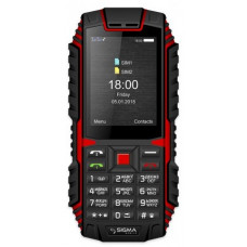 Мобільний телефон Sigma mobile Х-treme DT68 Dual Sim Black/Red (4827798337721)